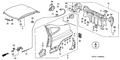 Honda New 2000-2006 Fits Honda Insight Extension, R. RR. Fender (Lower), Part # 63315-S3Y-300ZZ