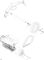 Fits 2001-2007 Ski-Doo Skandic 440 / Skandic 440F Models Shim, OEM Part # 548001