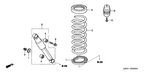 New 2006-2008 Fits Honda Pilot Rear Spring, Part # 52441-STW-A01