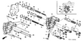 New 2002-2007 Fits Honda Accord Spring A, Reverse Accumulator, Part # 27587-P7W-000
