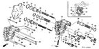New 2002-2007 Fits Honda Accord Spring A, Reverse Accumulator, Part # 27587-P7W-000