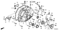 Honda New 2013 Fits Honda Crosstour Transmission Case, Part # 21210-R9R-000