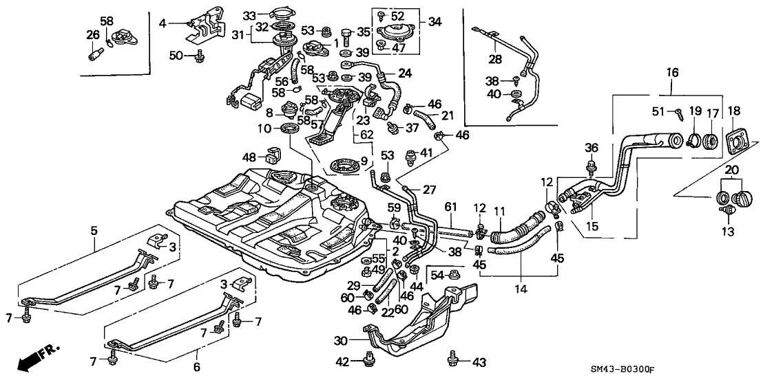 Honda New 1990 Fits Honda Accord Bolt-Washer (6X16), Part # 90147-SM4-000