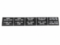 Ferrari Plate — OEM 114420
