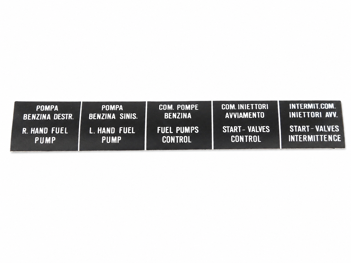 Ferrari Plate — OEM 114420