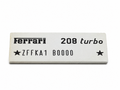 Ferrari Plate 208Turbo — OEM 120431