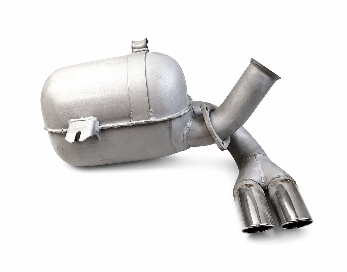 Ferrari LH Tailpipe Silencer — OEM 124498