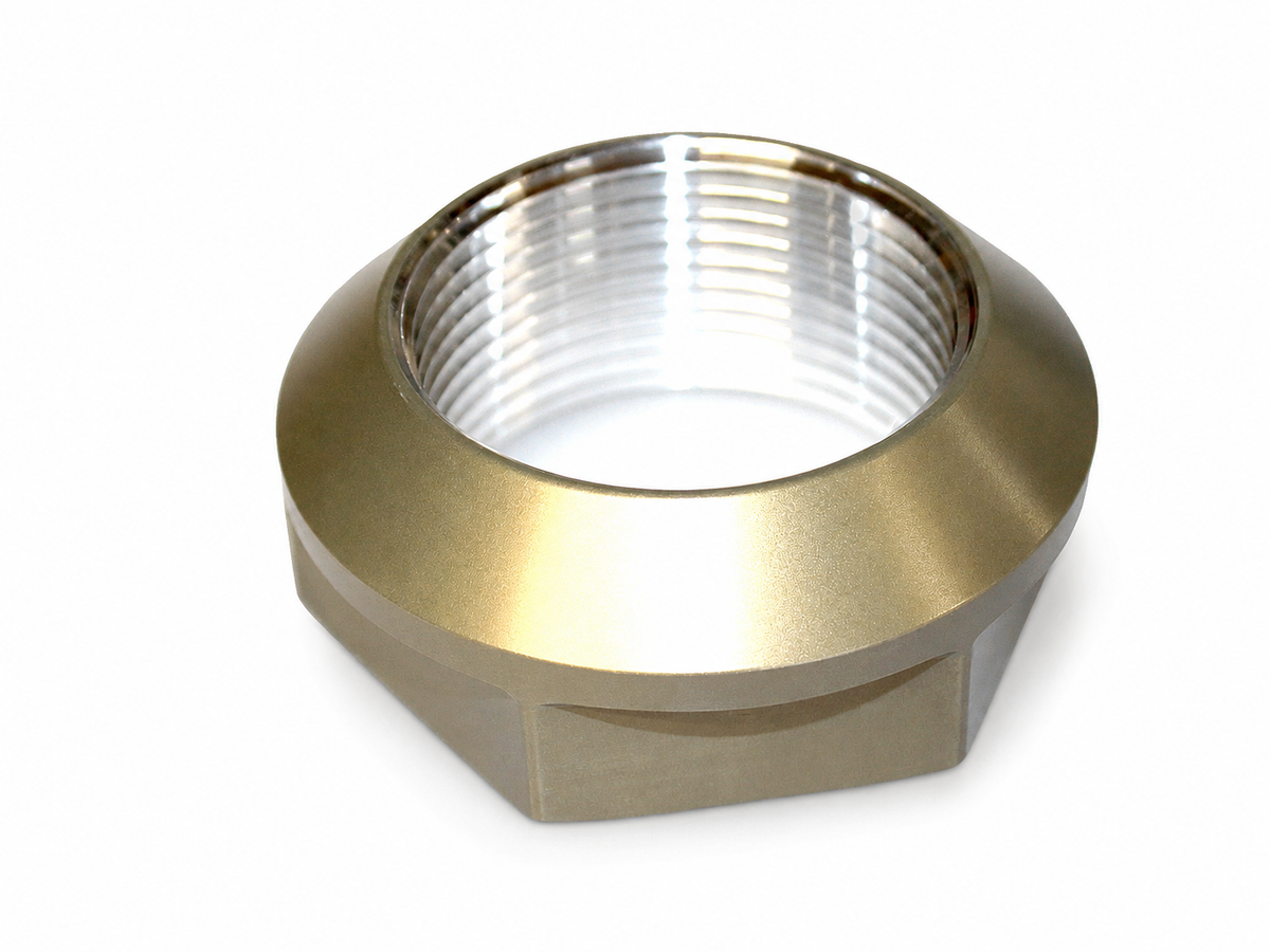 Ferrari RH Hub Nut (LH Thread) (F40 LM) — OEM 133300/LM