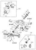 Honda New 1994-1995 Fits Honda Passport Gear Kit, RR. Differential Axle, Part # 82600-98450