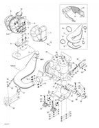 Fits 1999-2005 Ski-Doo Formula Deluxe 500/600/700 / Formula Deluxe 600/700 Models Reflective Sheet, OEM Part # 514053390
