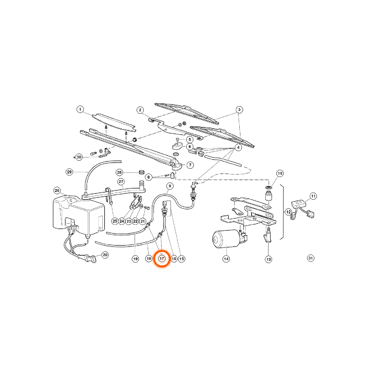 Iron Vault highlighted EPC square-v1 71.01.00 callout 017 — SKU 009420210