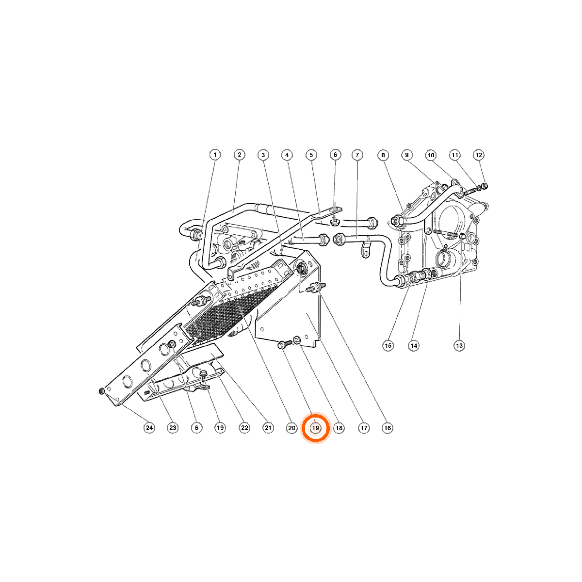 Iron Vault highlighted EPC square-v1 15.02.00 callout 019 — SKU N90319404