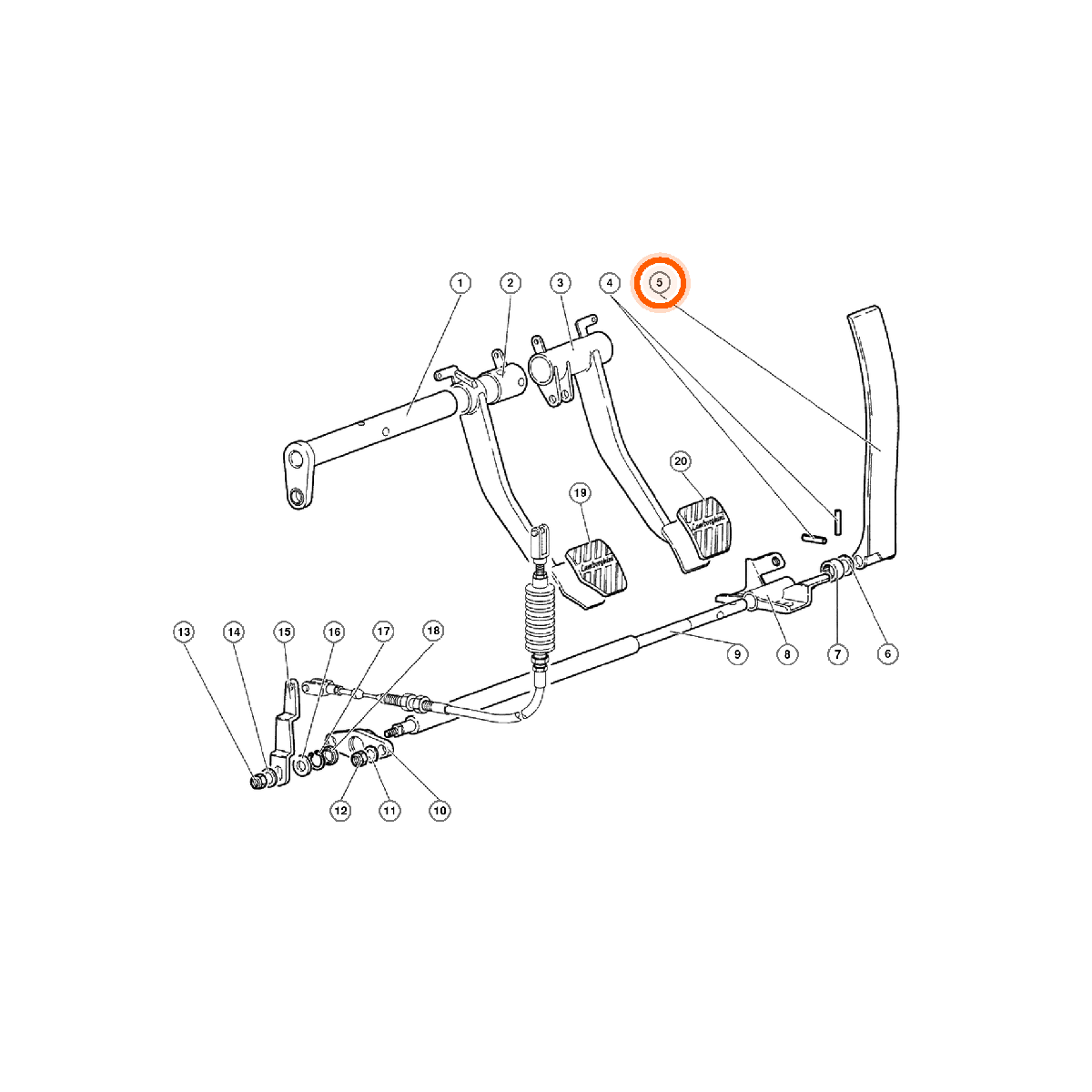 Iron Vault highlighted EPC square-v1 74.76.42.01.00 callout 005 — SKU 004232294