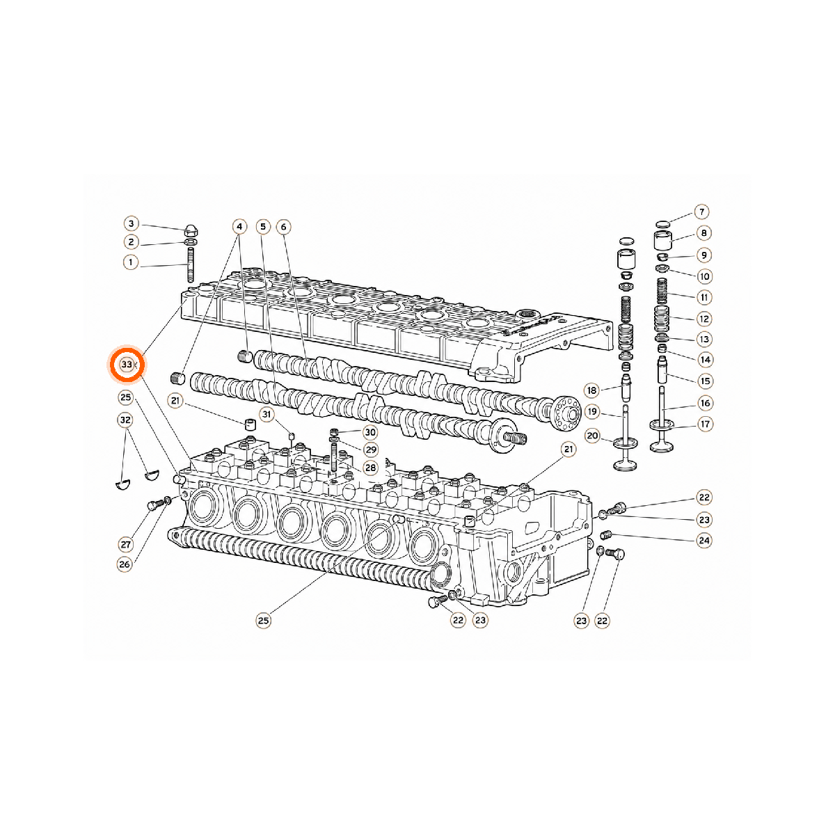 Iron Vault highlighted EPC square-v1 11.02.00 callout 033 — SKU 460132011