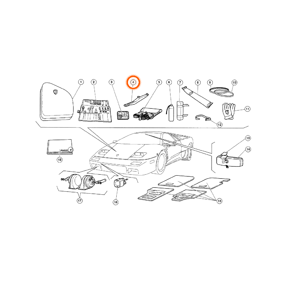 Iron Vault highlighted EPC square-v1 59.01.00 callout 004 — SKU 004129973