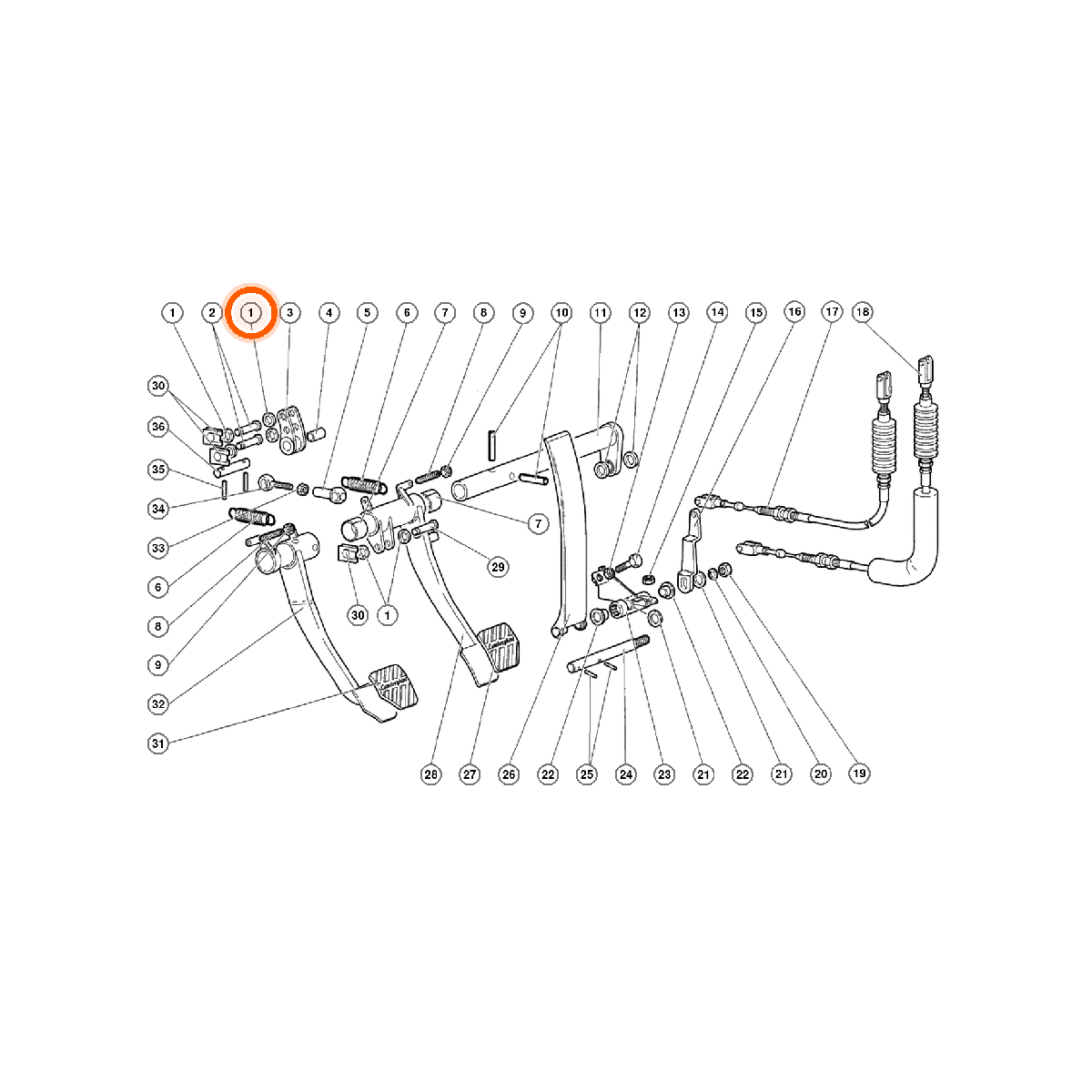 Iron Vault highlighted EPC square-v1 42.01.00 callout 001 — SKU 008401007