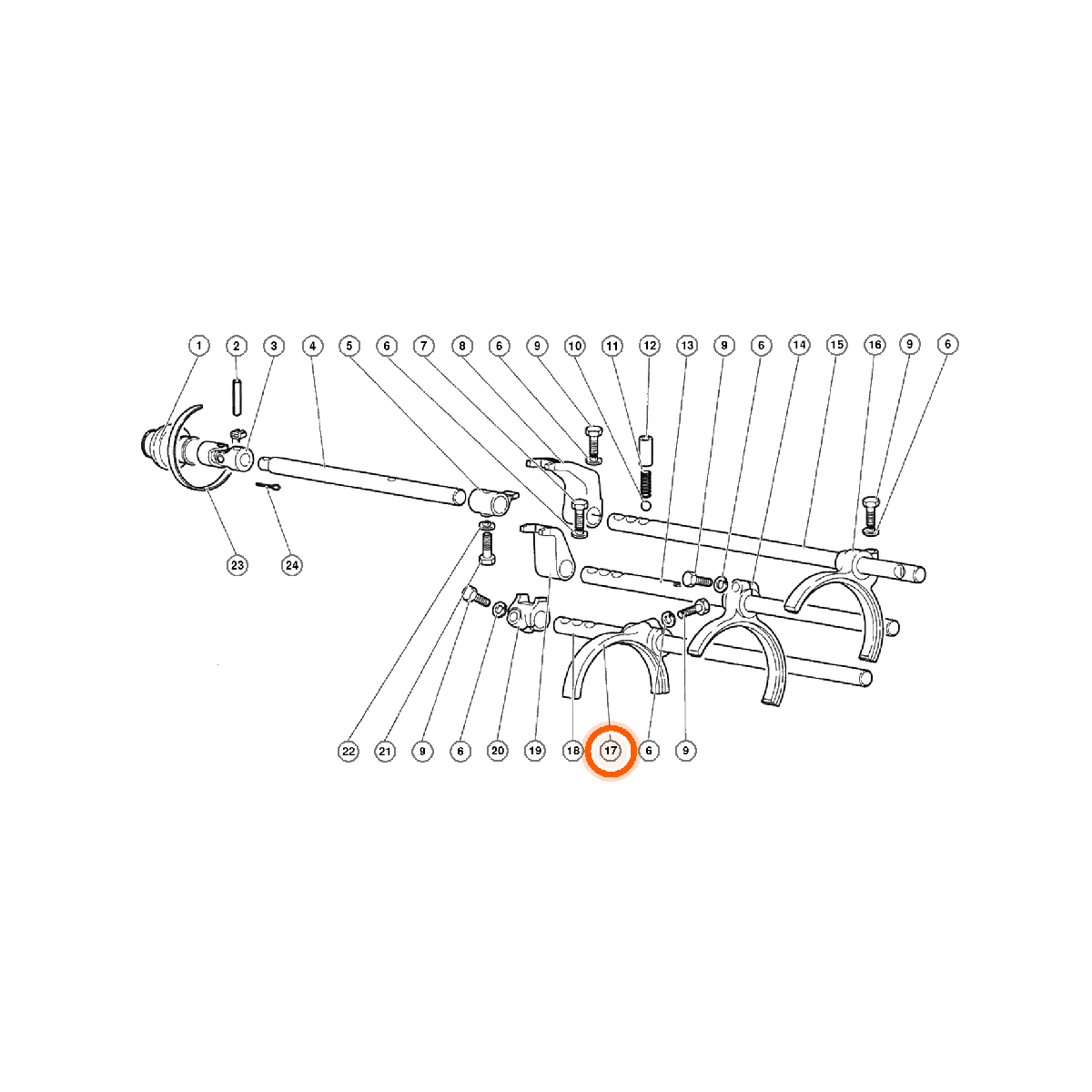 Iron Vault highlighted EPC square-v1 24.02.00 callout 017 — SKU 002425192