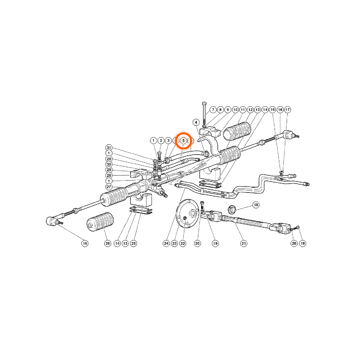 Iron Vault highlighted EPC square-v1 43.03.00 callout 005 — SKU 004033464