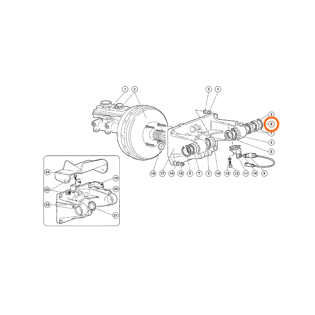 Iron Vault highlighted EPC square-v1 42.02.00 callout 006 — SKU 410721381