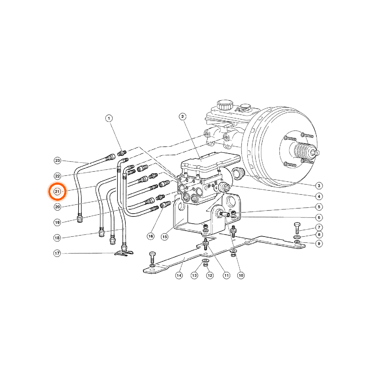 Iron Vault highlighted EPC square-v1 3132.02.00 callout 021 — SKU 0032001101