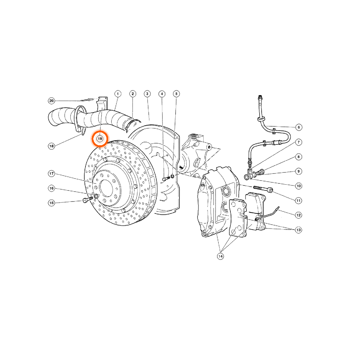 Iron Vault highlighted EPC square-v1 31.01.00 callout 019 — SKU 003113905