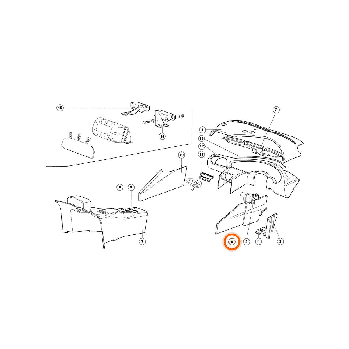 Iron Vault highlighted EPC square-v1 74.76.78.01.00 callout 006 — SKU 009958414