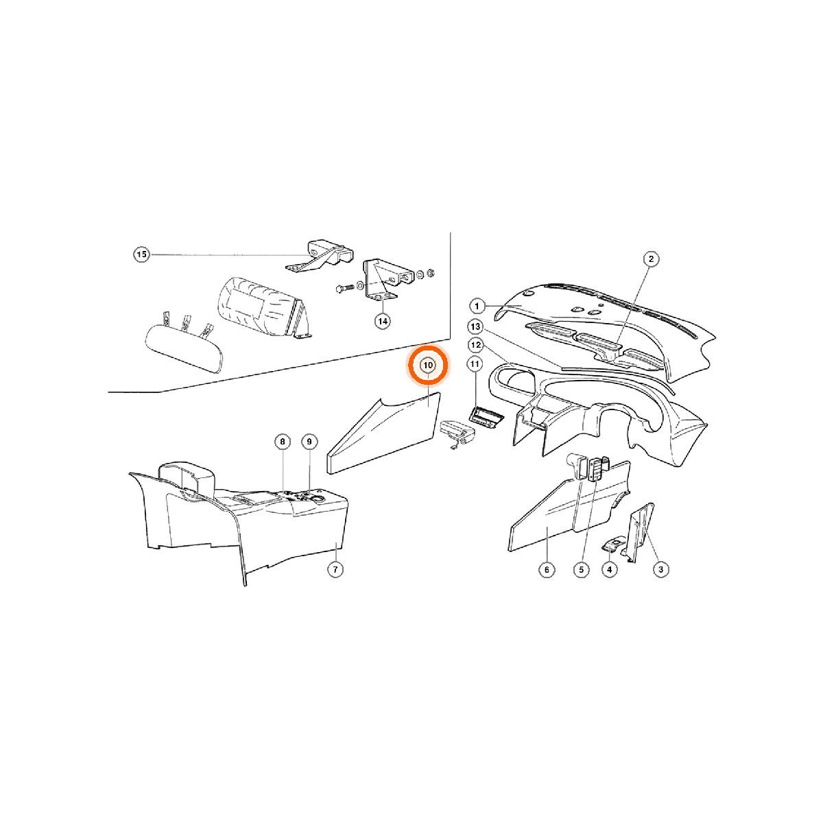 Iron Vault highlighted EPC square-v1 74.76.78.01.00 callout 010 — SKU 009414330