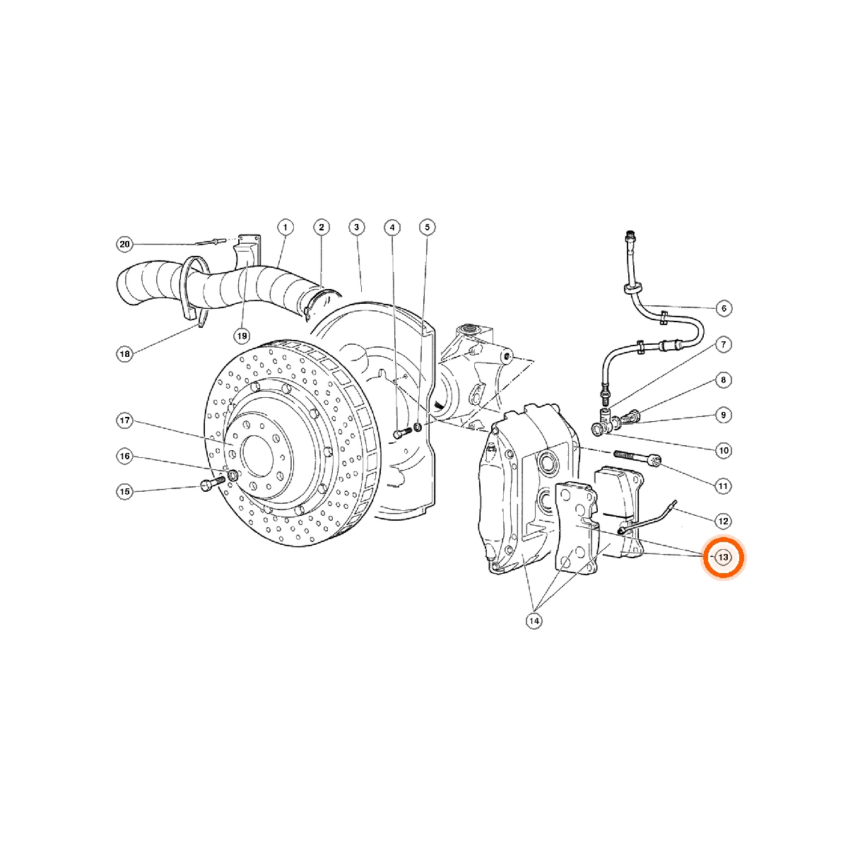 Iron Vault highlighted EPC square-v1 31.01.00 callout 013 — SKU 0032000561