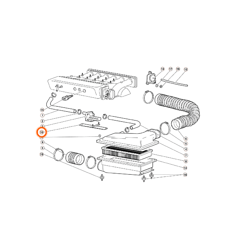 Iron Vault highlighted EPC square-v1 13.02.00 callout 010 — SKU 002028003