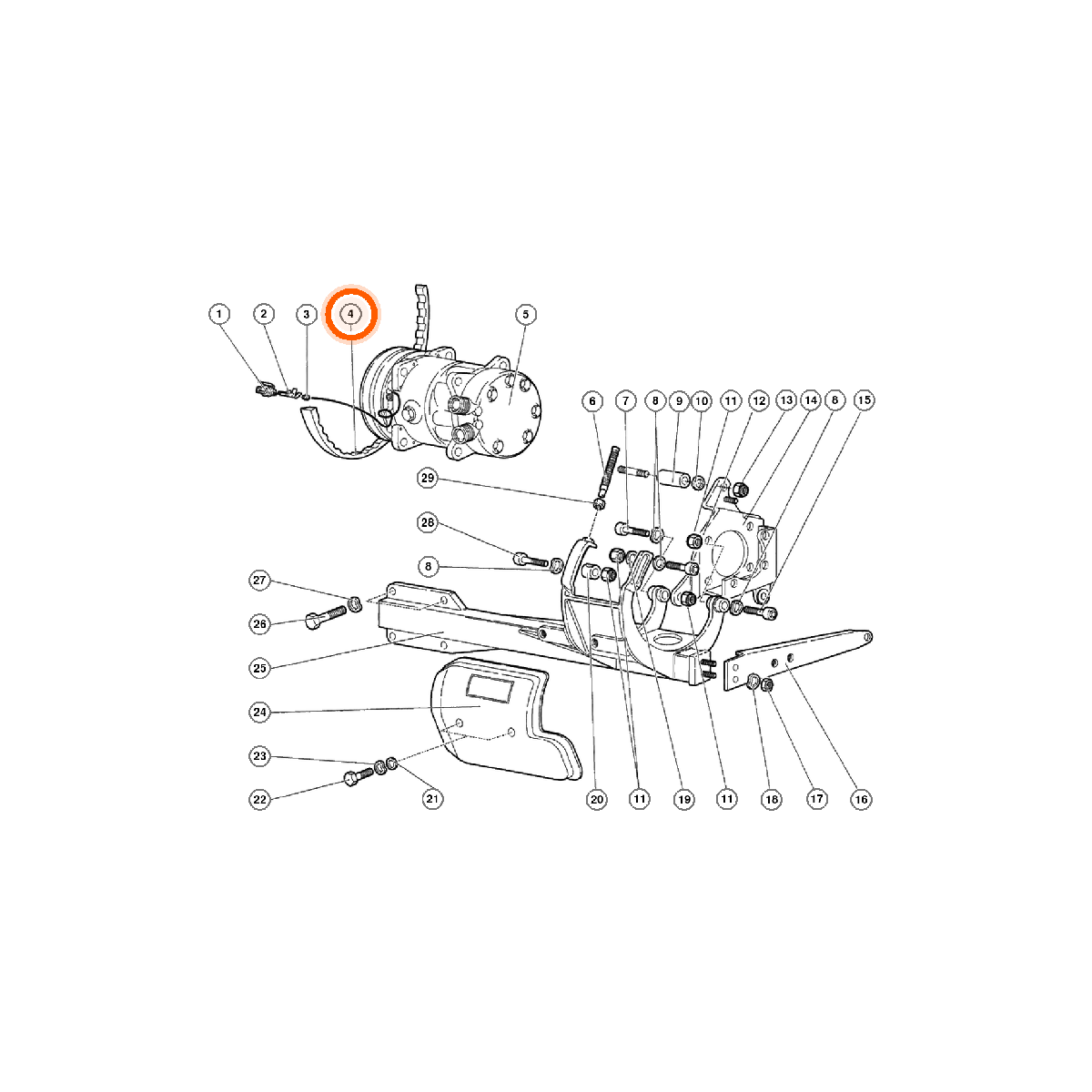 Iron Vault highlighted EPC square-v1 45.01.00 callout 004 — SKU 004534071