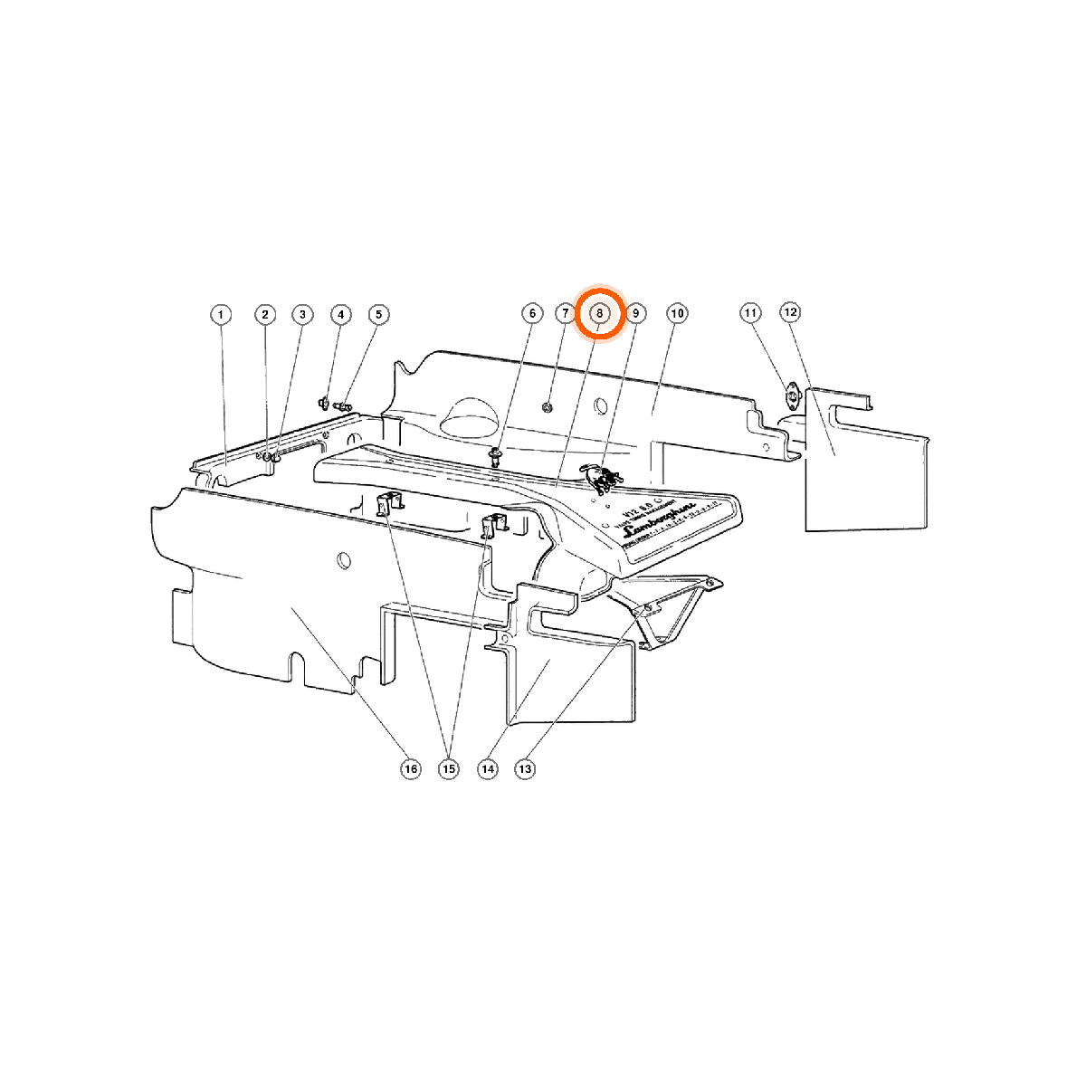Iron Vault highlighted EPC square-v1 68.02.00 callout 008 — SKU 0020006823