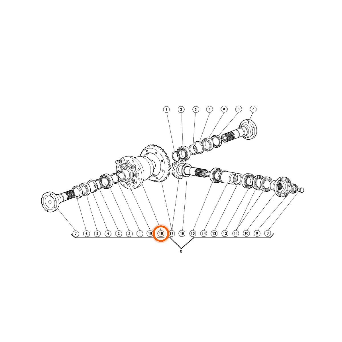 Iron Vault highlighted EPC square-v1 23.03.00 callout 018 — SKU 01S409755A