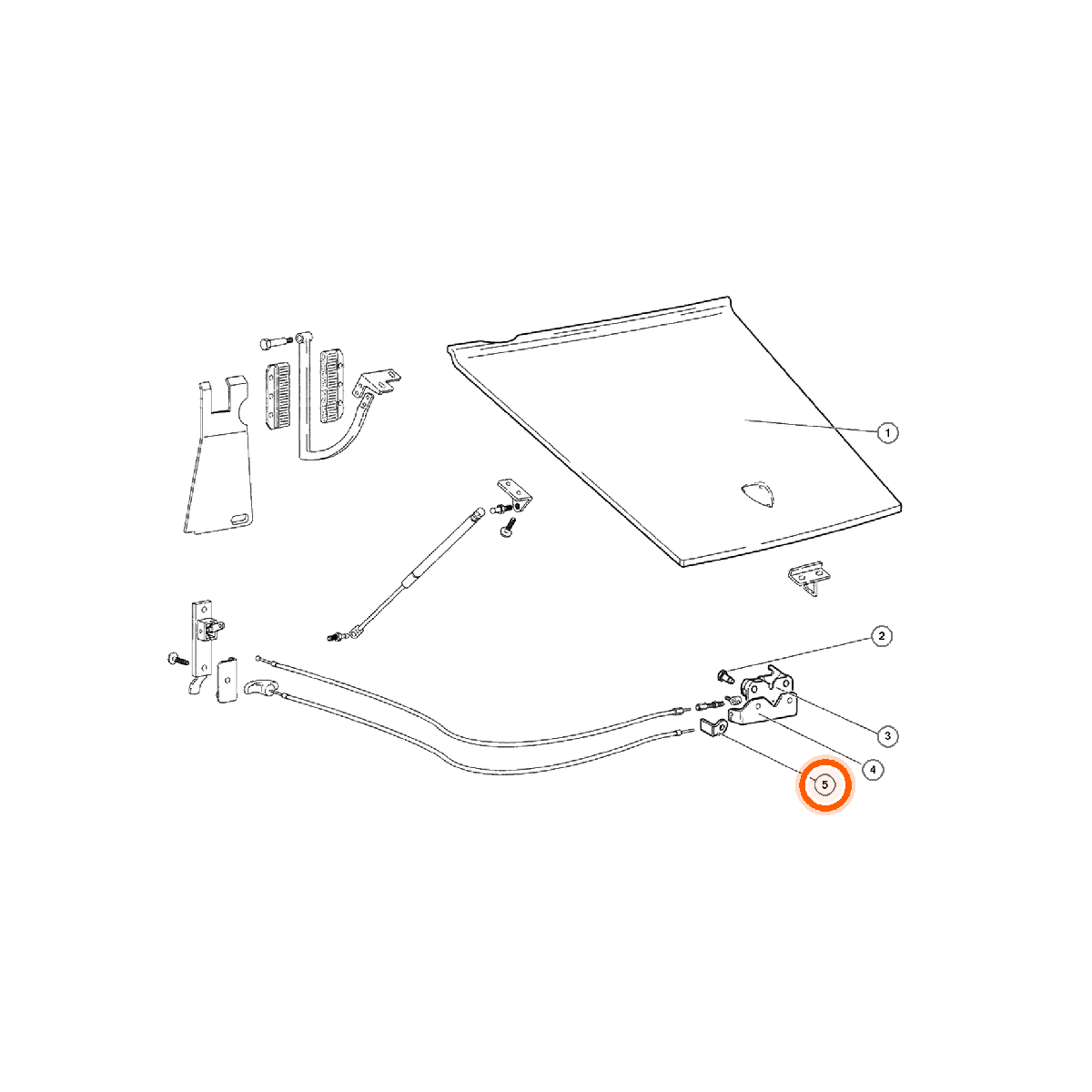 Iron Vault highlighted EPC square-v1 74.76.79.01.00 callout 005 — SKU 009459221