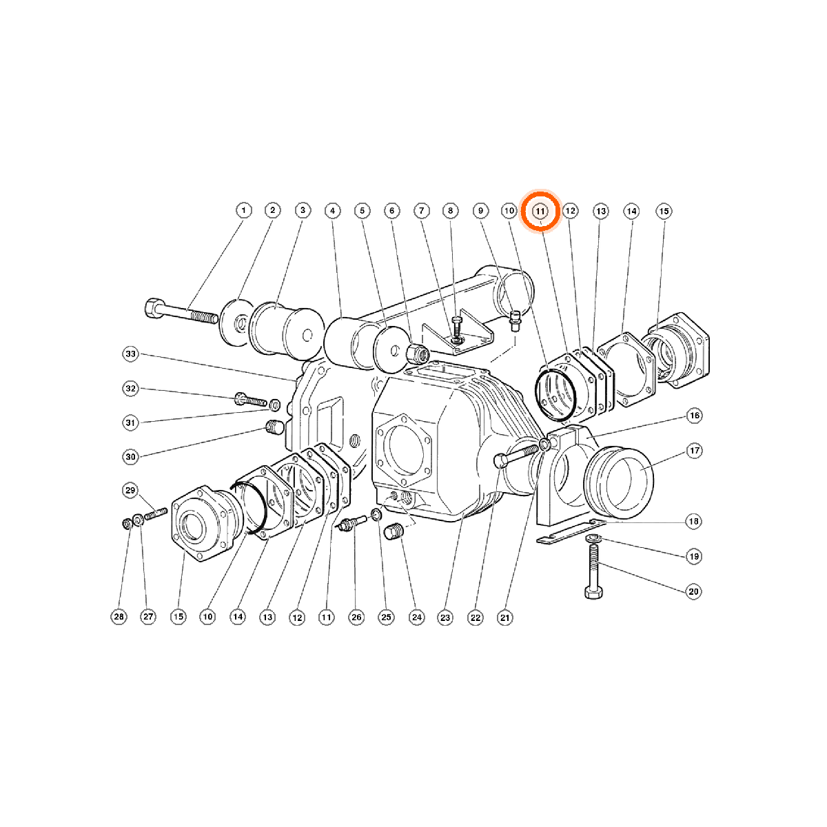 Iron Vault highlighted EPC square-v1 23.02.00 callout 011 — SKU 01S409448B