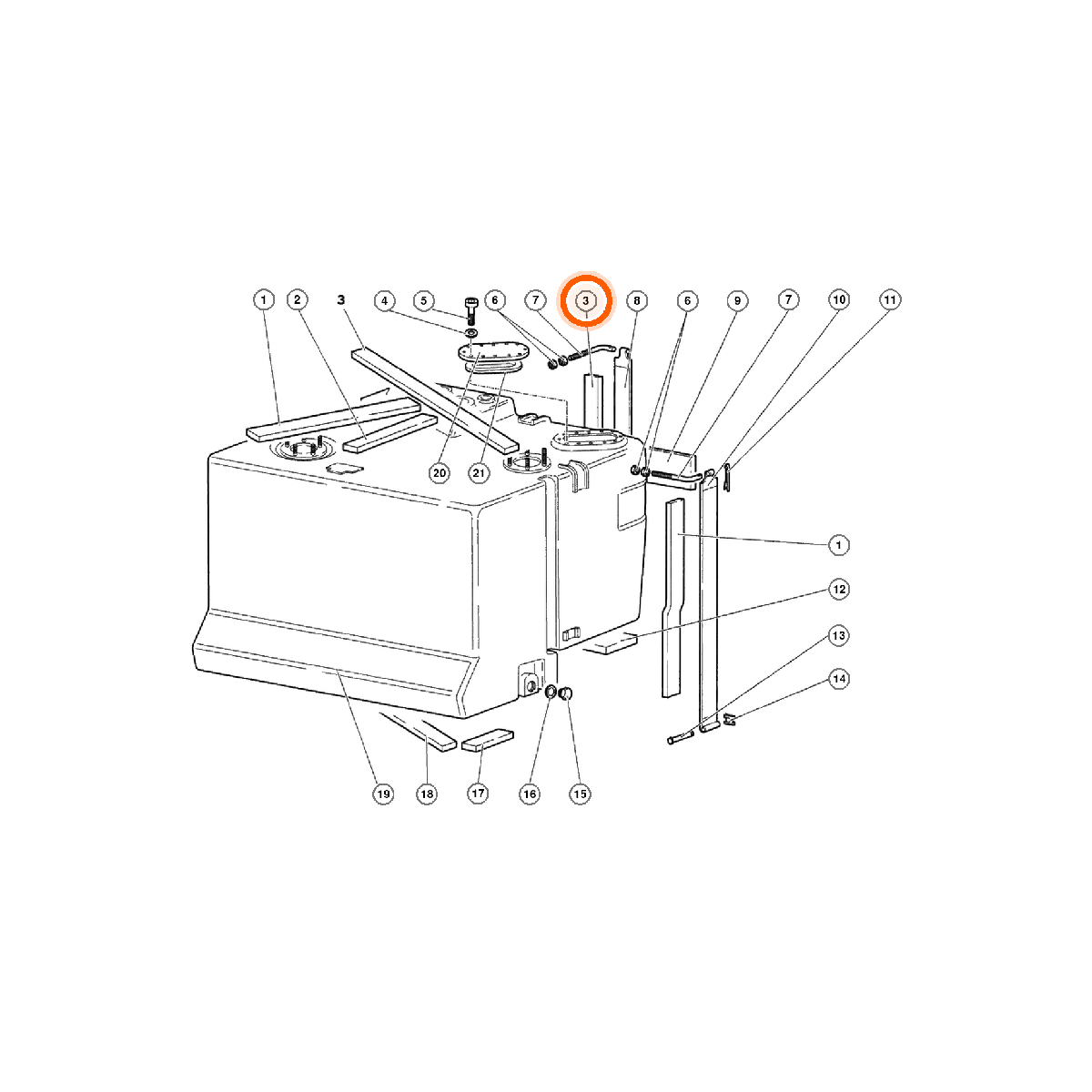 Iron Vault highlighted EPC square-v1 62.04.00 callout 003 — SKU 410201644