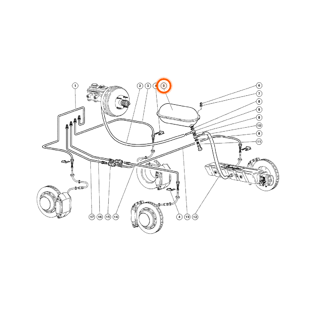 Iron Vault highlighted EPC square-v1 3132.01.00 callout 005 — SKU 003204974