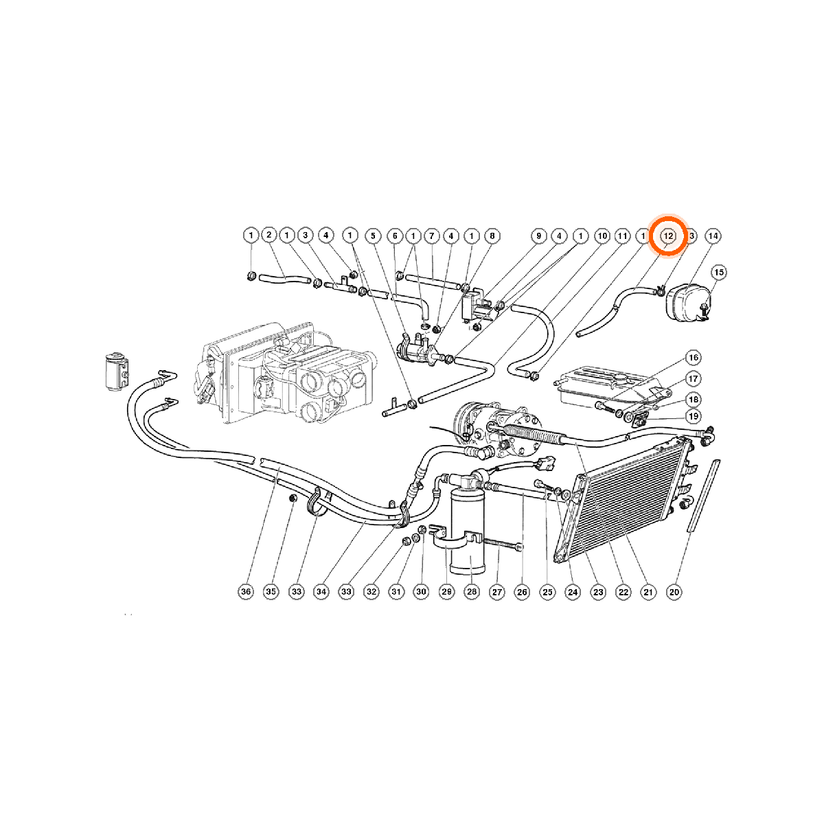 Iron Vault highlighted EPC square-v1 45.02.00 callout 012 — SKU 006231411