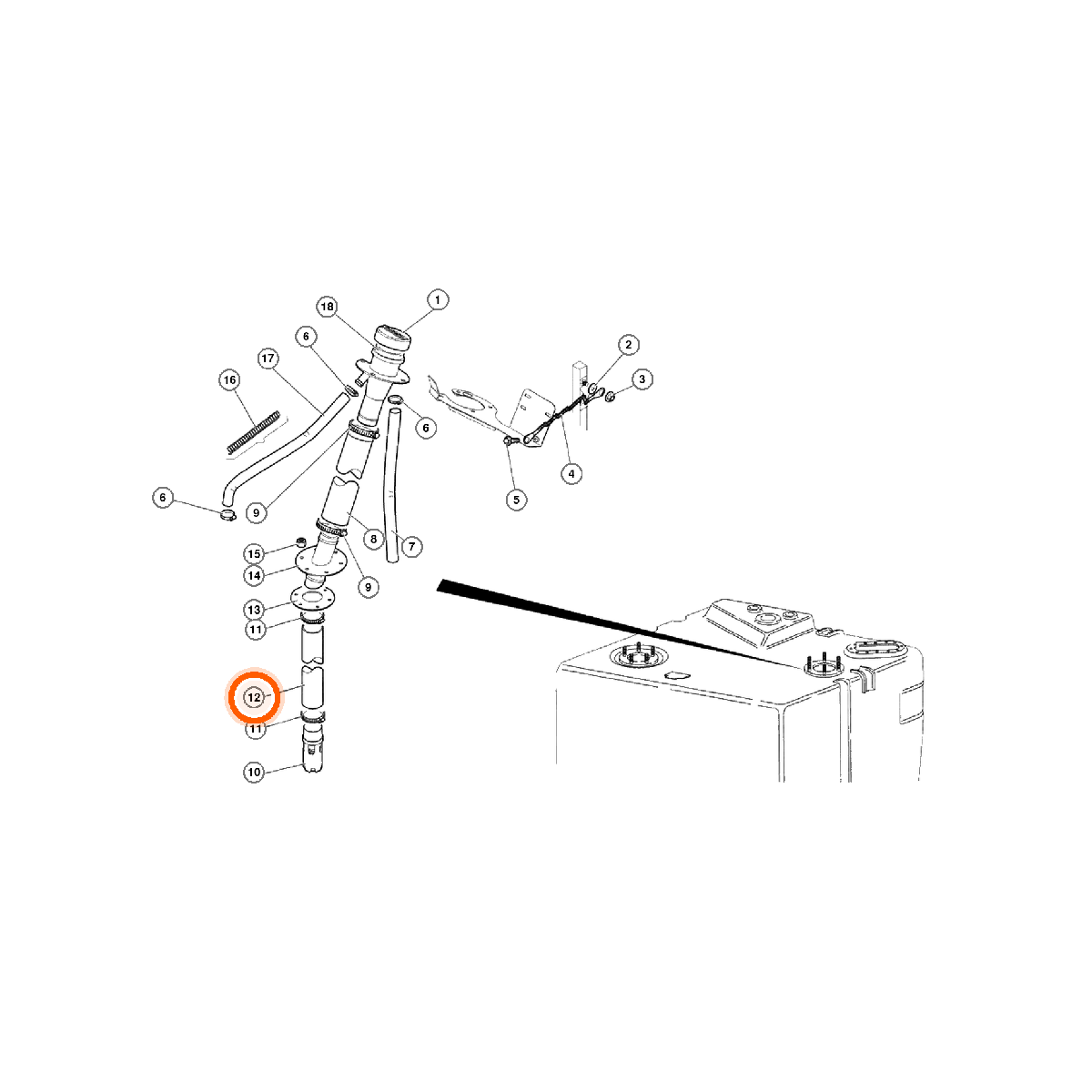 Iron Vault highlighted EPC square-v1 62.06.00 callout 012 — SKU 0062006250