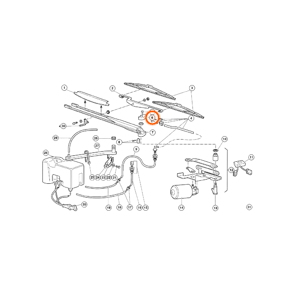 Iron Vault highlighted EPC square-v1 71.01.00 callout 006 — SKU 413955127
