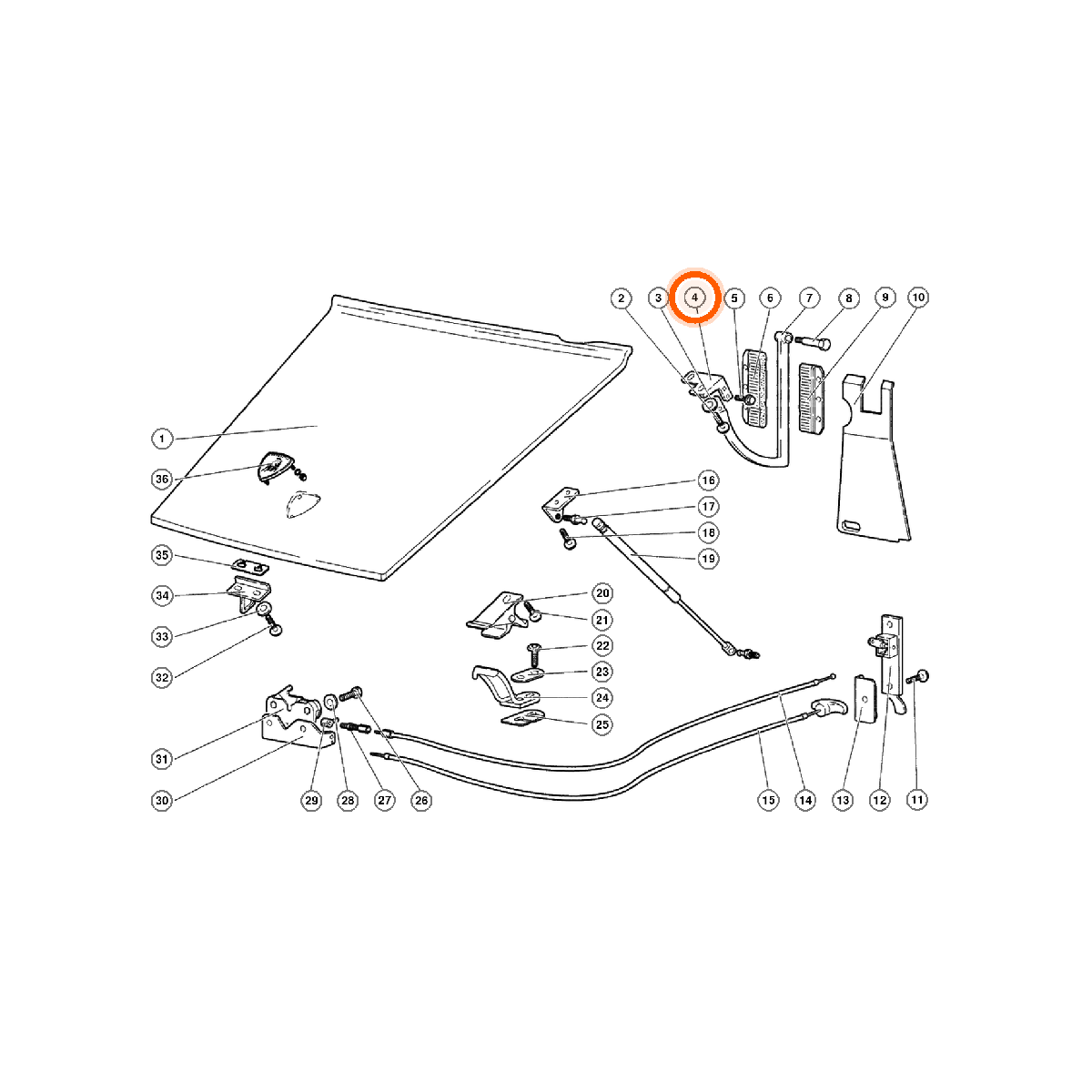 Iron Vault highlighted EPC square-v1 79.01.00 callout 004 — SKU 009459321