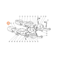 Iron Vault highlighted EPC square-v1 44A.01.00 callout 027 — SKU 004435458CB