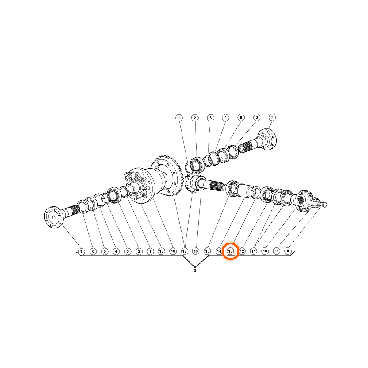 Iron Vault highlighted EPC square-v1 23.03.00 callout 013 — SKU 0023004290