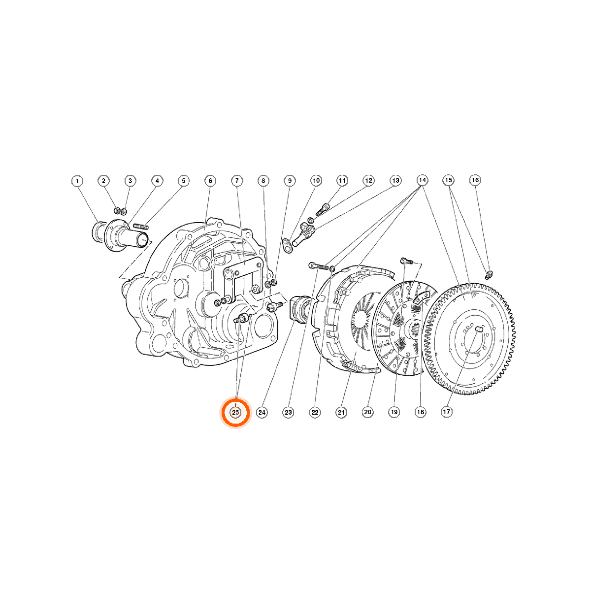 Iron Vault highlighted EPC square-v1 21.01.00 callout 025 — SKU 002130016