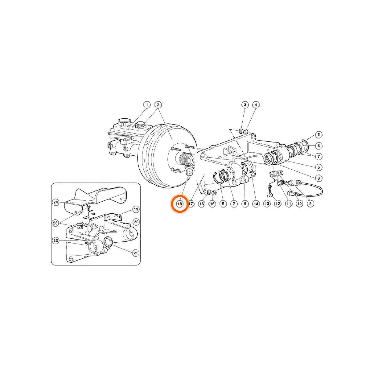 Iron Vault highlighted EPC square-v1 42.02.00 callout 018 — SKU 0042000931