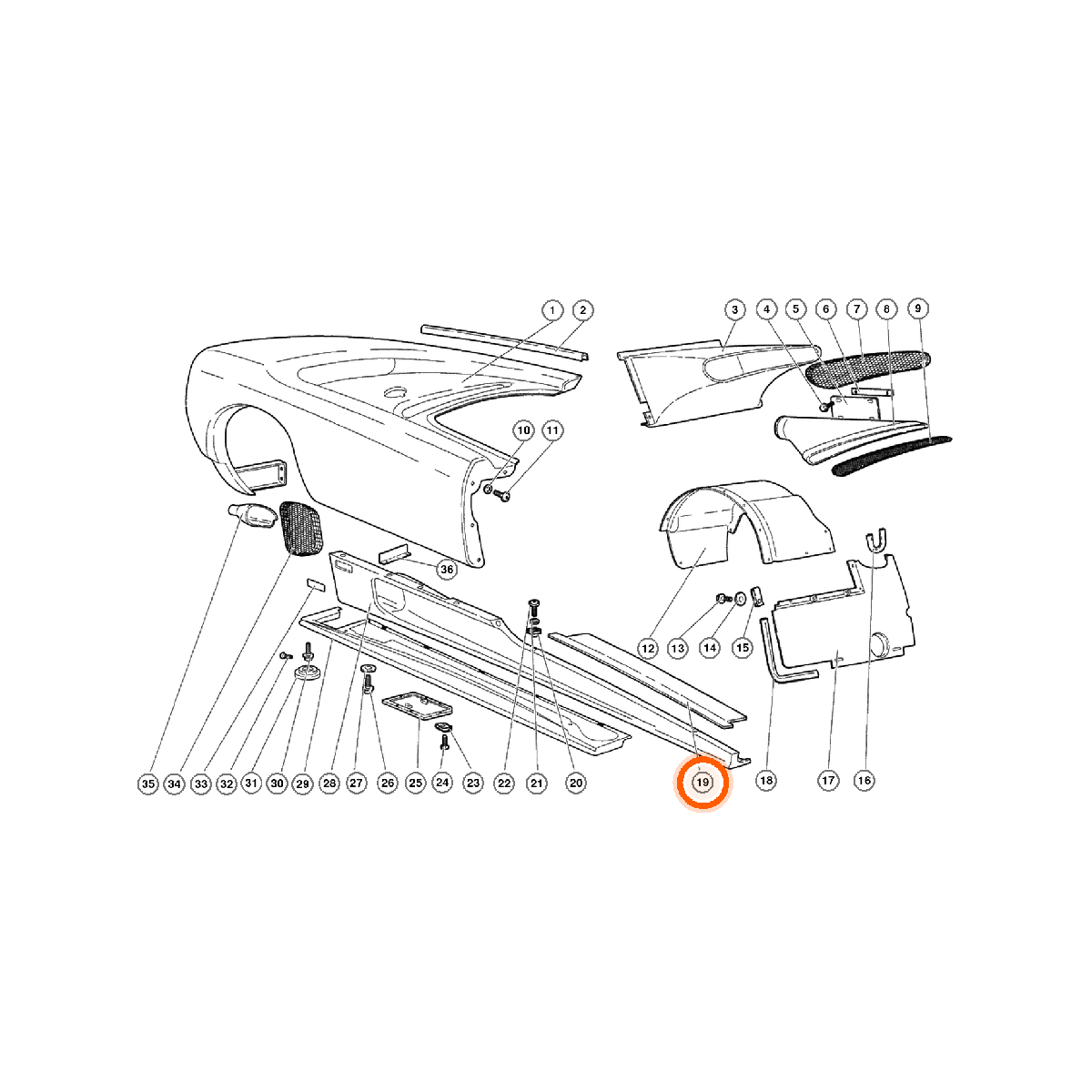 Iron Vault highlighted EPC square-v1 66.05.00 callout 019 — SKU 0078005492