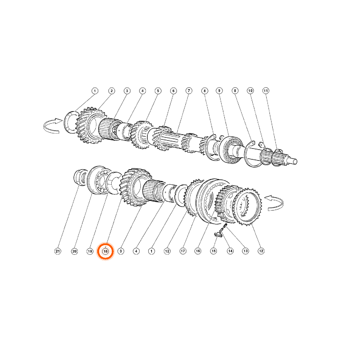 Iron Vault highlighted EPC square-v1 24.05.00 callout 018 — SKU 0024001860