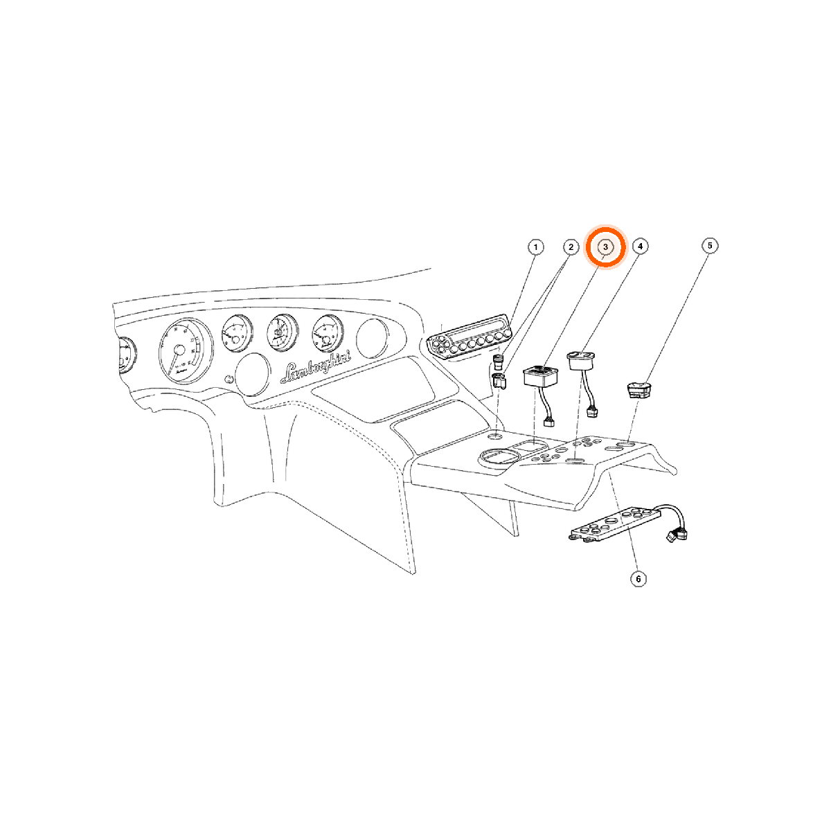 Iron Vault highlighted EPC square-v1 60.02.00 callout 003 — SKU 0051007390