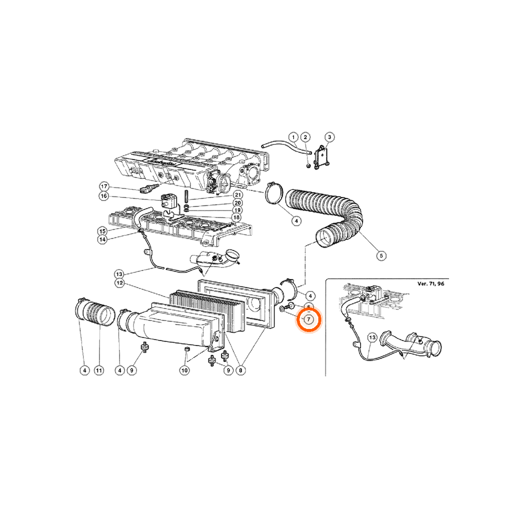 Iron Vault highlighted EPC square-v1 13.02.00 callout 007 — SKU N01166623