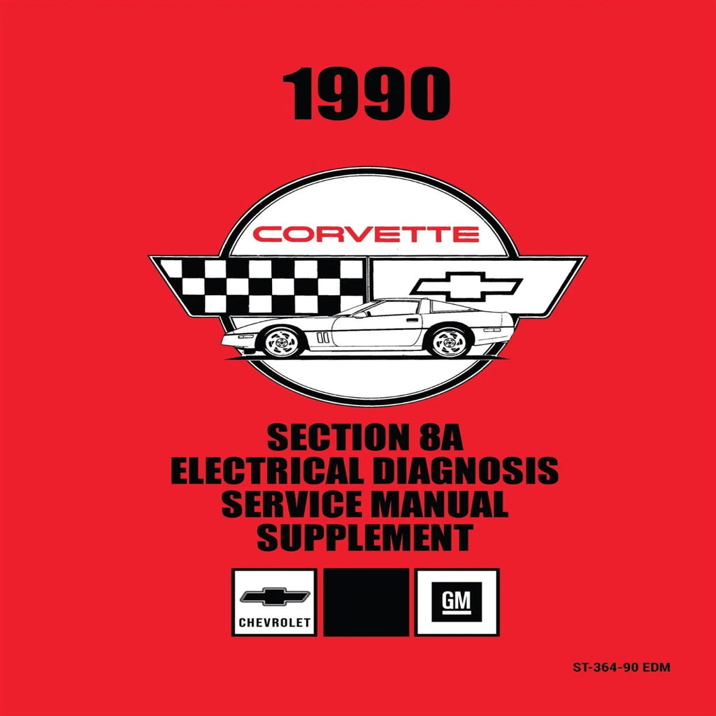 1990 Corvette LT5 Technical Documentation Manual Set