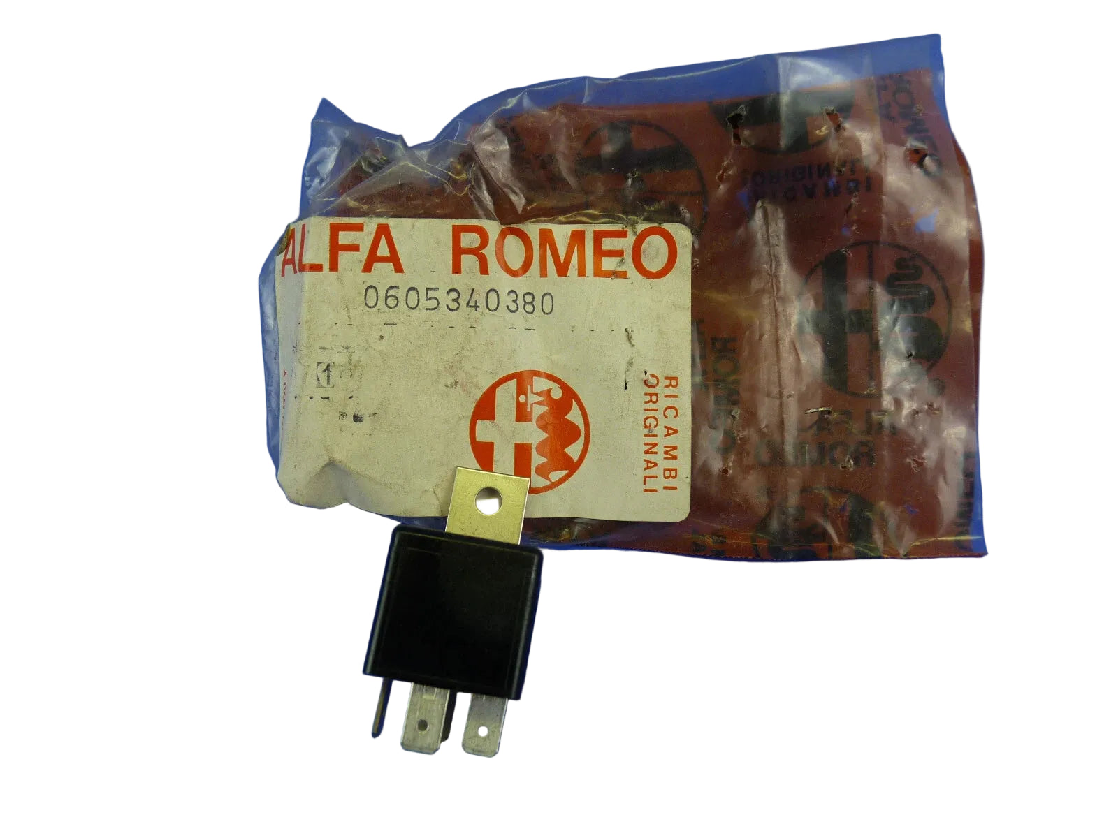 Fits Alfa Romeo 75 Siemens Anti-Skid Relay 4 Pin Black, OEM Part # 60534038